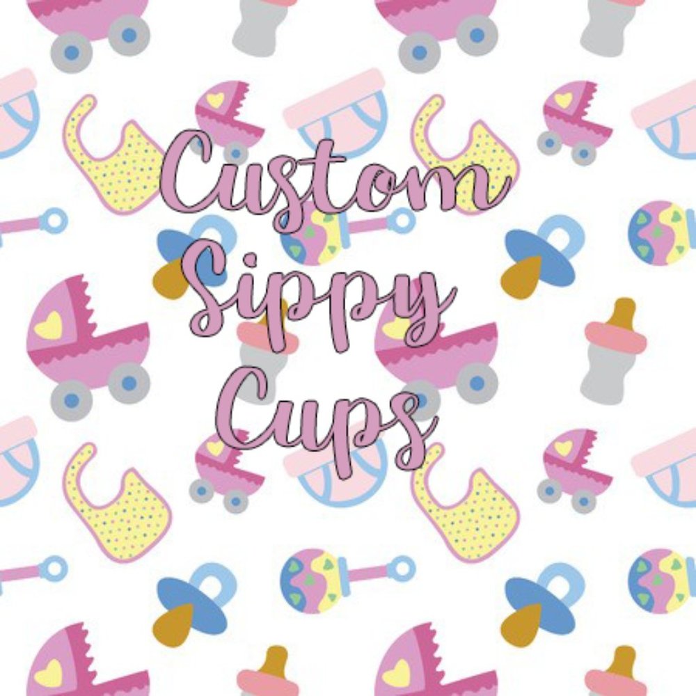 Custom Adult Sippy Cups